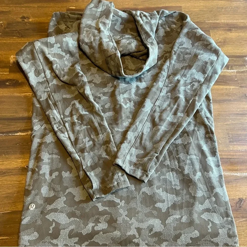 Lululemon Surge Warm Full Zip Jacquard Hoodie